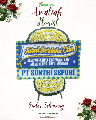 Papan Bunga Duka di Prenggan