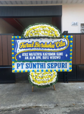 Papan Bunga Duka di Prenggan