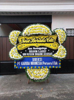 Papan Bunga Duka di Prenggan