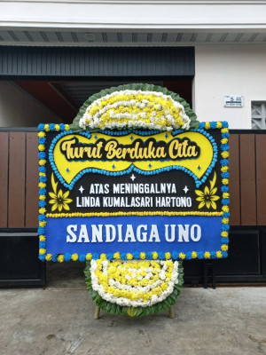 Papan Bunga Duka di Prenggan